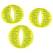 LITKO Cthulhu Evil Eye Sealed Gate Tokens Compatible with the Cthulhu Horror Games, Fluorescent Yellow (3)-Tokens-LITKO Game Accessories
