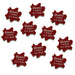 FG: Wound Tokens, Translucent Red (10)-Tokens-LITKO Game Accessories