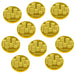 Treasure Tokens, Transparent Yellow (10)-Tokens-LITKO Game Accessories