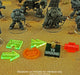 WHv8: Deep Strike Tokens, Fluorescent Green (10)-Tokens-LITKO Game Accessories