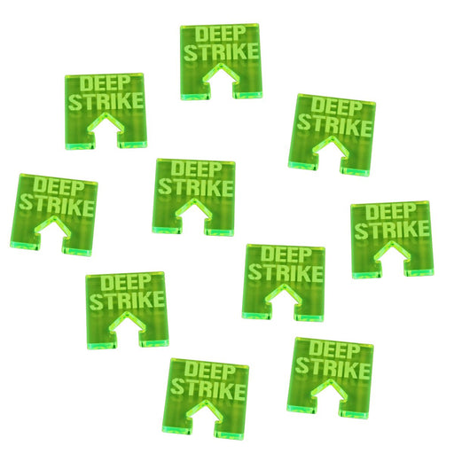 LITKO Deep Strike Tokens Compatible with Warhammer 40K 8th Edition (10)-Tokens-LITKO Game Accessories