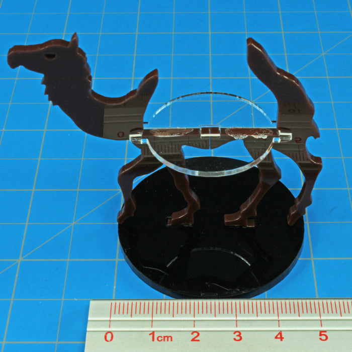 LITKO Camel Character Mount with 50mm Circle Base, Brown-Character Mount-LITKO Game Accessories