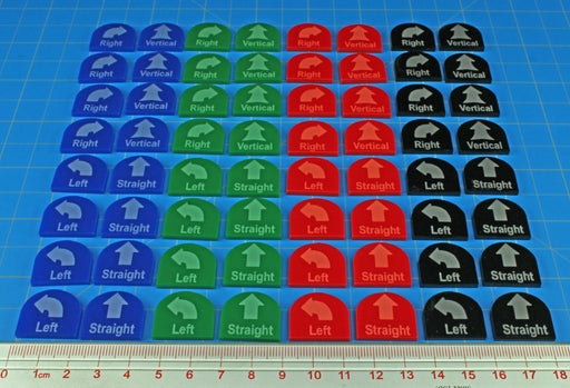 LITKO Maneuver Plotting Tokens - Set 2 Compatible with the Above the Clouds (64)-Tokens-LITKO Game Accessories