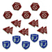 LITKO Spire Action Token Set Compatible with Warhammer Underworlds (15)-Tokens-LITKO Game Accessories