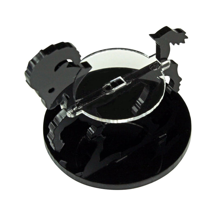 LITKO Ram Character Mount with 50mm Circular Base, Black-Character Mount-LITKO Game Accessories