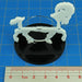 LITKO Ram Character Mount with 50mm Circular Base, White-Character Mount-LITKO Game Accessories