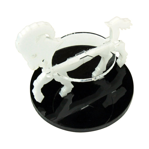 LITKO Ram Character Mount with 50mm Circular Base, White-Character Mount-LITKO Game Accessories
