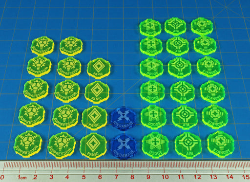 LITKO Combat Token Set Compatible with Star Wars: Legion (34)-Tokens-LITKO Game Accessories