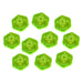 LITKO Standby Tokens Compatible with Star Wars: Legion, Fluorescent Green (10)-Tokens-LITKO Game Accessories