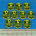 Vehicle Disabled Tokens Compatible with Star Wars: Legion, Transparent Yellow (10)-Tokens-LITKO Game Accessories