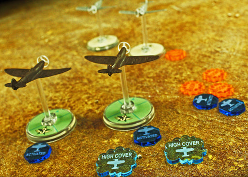 LITKO Boom Token Set Compatible with Blood Red Skies (38)-Tokens-LITKO Game Accessories
