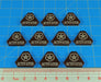 LITKO WWII American Activated Tokens, Brown (10) - LITKO Game Accessories