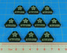LITKO WWII Russian Activated Tokens, Translucent Green  (10) - LITKO Game Accessories