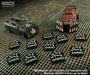 Gaslands Miniatures Game Ammo Tokens Set, Translucent Grey (10)-Tokens-LITKO Game Accessories