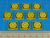 LITKO Space Fighter 2nd Edition Double-Sided Charge Tokens, Transparent Yellow (10)-Tokens-LITKO Game Accessories