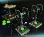 LITKO Space Fighter 2nd Edition Calculate Tokens, Fluorescent Green (10) - LITKO Game Accessories