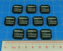 Gaslands Miniatures Game 125mm Cannon Ammo Tokens, Translucent Green (10)-Tokens-LITKO Game Accessories