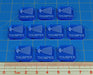 Gaslands Miniatures Game Thumper Ammo Token, Fluorescent Blue (10)-Tokens-LITKO Game Accessories