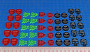 LITKO Game Upgrade Set Compatible with Dragon Rampant, Multi-color (50)-Tokens-LITKO Game Accessories