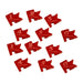 LITKO Cohesion Tokens Numbered 1-6 Compatible with Dux Bellorum, Red (12)-Tokens-LITKO Game Accessories