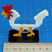 LITKO Giant Chicken Character Mount with 25x50mm Base, White - LITKO Game Accessories