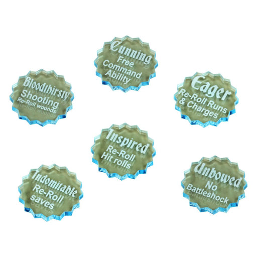 LITKO Triumphs Token Set Compatible with Warhammer: Age of Sigmar: General's Handbook (2019) (6)-Tokens-LITKO Game Accessories