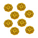 LITKO Treasure Token Set Compatible with War Cry, Transparent Yellow (8)-Tokens-LITKO Game Accessories