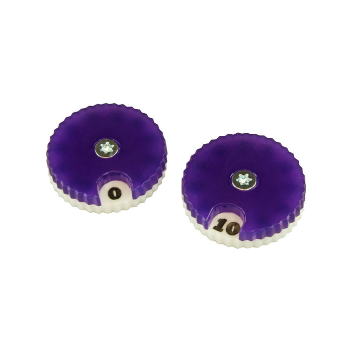 LITKO Circular Combat Dials, Numbered 0-10, Purple (2)-Status Dials-LITKO Game Accessories