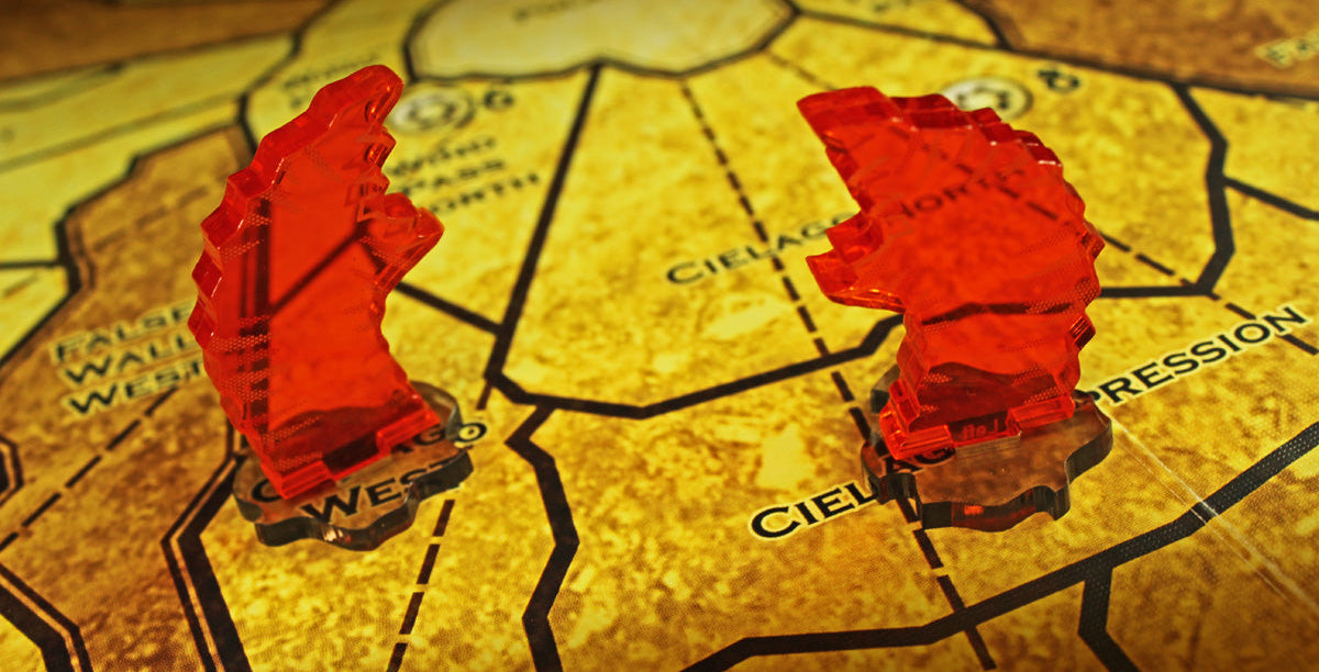 LITKO Sand Worm Marker Compatible with Dune Board Game (2)-Tokens-LITKO Game Accessories