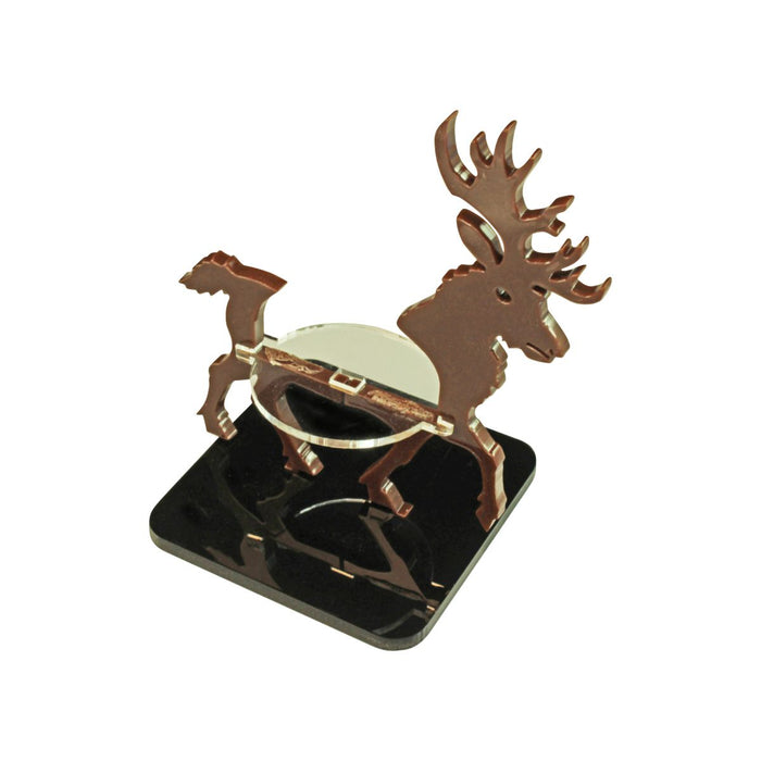 LITKO Stag Character Mount with 2 inch Square Base, Brown-Character Mount-LITKO Game Accessories
