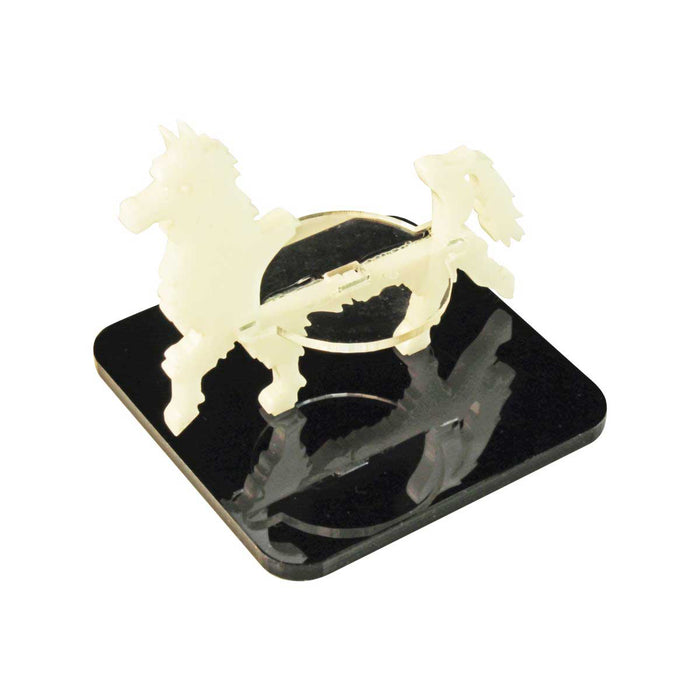 LITKO Llama Character Mount with 2-inch Square Base, White-Character Mount-LITKO Game Accessories