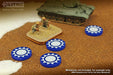LITKO Premium Printed WWII Faction Tokens, China Kuomintang (10)-Tokens-LITKO Game Accessories