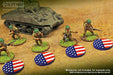 LITKO Premium Printed WWII Large Faction Tokens, USA Stars & Stripes (10)-Tokens-LITKO Game Accessories