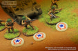 LITKO Premium Printed WWII North Africa Campaign Tokens, Allied Command (10)-Tokens-LITKO Game Accessories