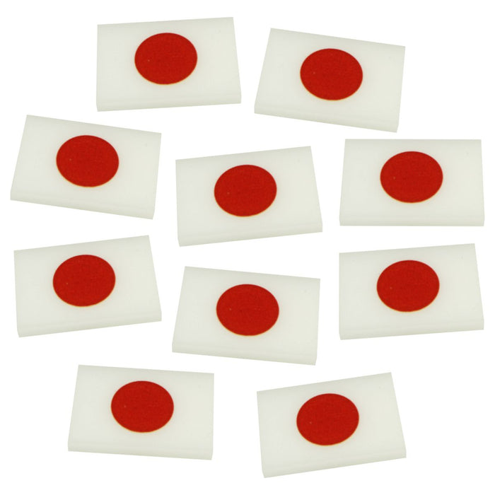 LITKO Premium Printed WWII Flag Tokens, Imperial Japan Flag (10)-Tokens-LITKO Game Accessories
