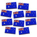LITKO Premium Printed WWII Flag Tokens, Australian National Flag (10)-Tokens-LITKO Game Accessories
