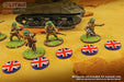 LITKO Premium Printed WWII Faction Tokens, Great Britain Union Jack (10)-Tokens-LITKO Game Accessories