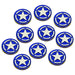 LITKO Premium Printed WWII Faction Tokens, United States Pacific Command (10)-Tokens-LITKO Game Accessories