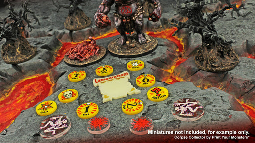 LITKO Token Set Compatible with Mörk Borg (30)-Tokens-LITKO Game Accessories