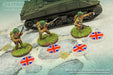 LITKO Premium Printed WWII Winter War Tokens, United Kingdom Union Jack (10)-Tokens-LITKO Game Accessories