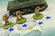 LITKO Premium Printed WWII Winter War Tokens, American Blue Star (10)-Tokens-LITKO Game Accessories