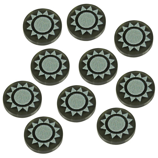 LITKO WWII Night War Faction Chinese Kuomintang Tokens (10)-Tokens-LITKO Game Accessories