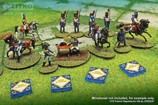 LITKO Napoleonic Era Tokens Westphalia Army Standard (10)-Tokens-LITKO Game Accessories