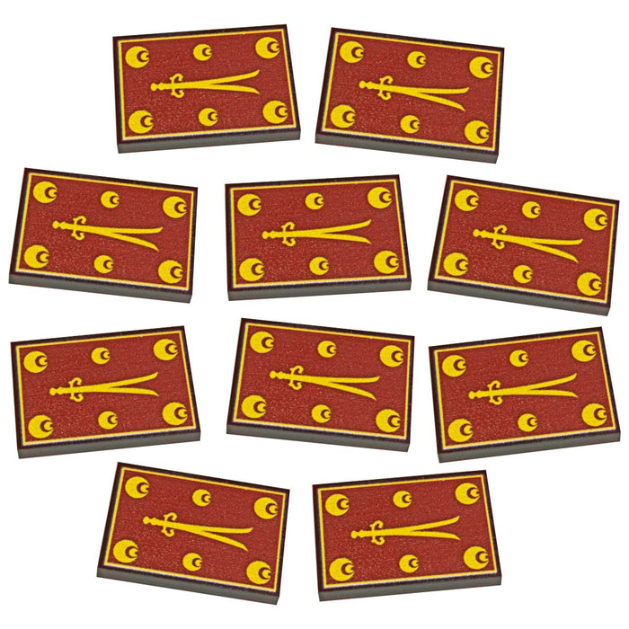 LITKO Napoleonic Era Tokens Ottoman Empire Flag (10)-Tokens-LITKO Game Accessories