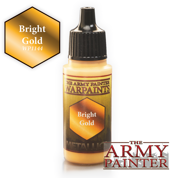 Bright Gold Paint (0.6 Fl Oz)-Paint and Ink-LITKO Game Accessories