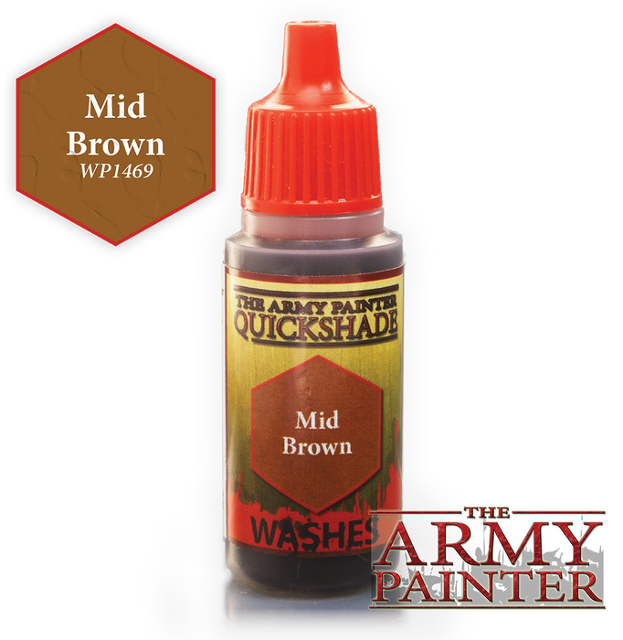 Mid Brown Paint (0.6 Fl Oz)-Paint and Ink-LITKO Game Accessories