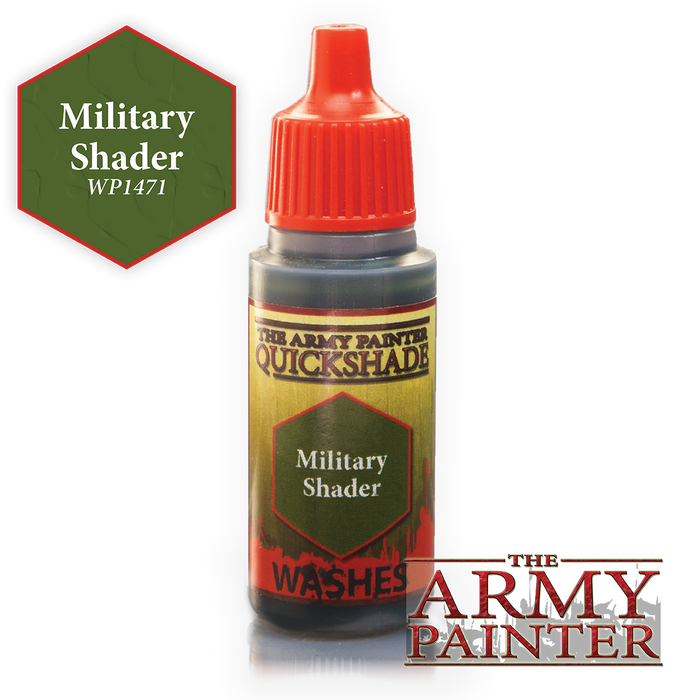 Military Shader Paint (0.6 Fl Oz)-Paint and Ink-LITKO Game Accessories