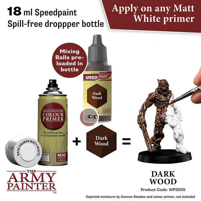 Speedpaint: Dark Wood 18ml-Paint and Ink-LITKO Game Accessories