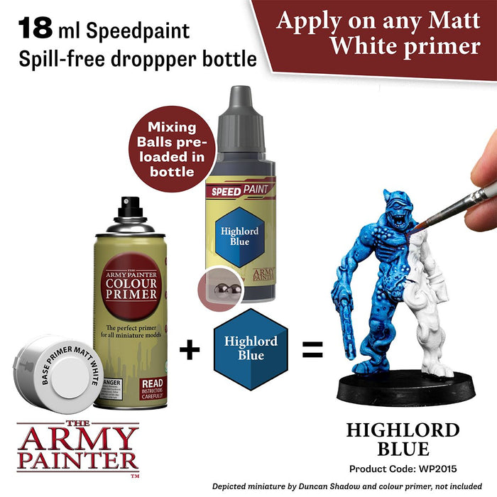 Speedpaint: Highlord Blue 18ml-Paint and Ink-LITKO Game Accessories
