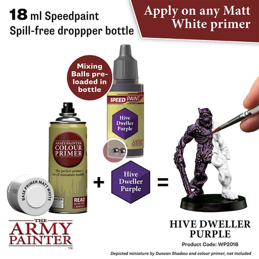 Speedpaint: Hive Dweller Purple 18ml-Paint and Ink-LITKO Game Accessories